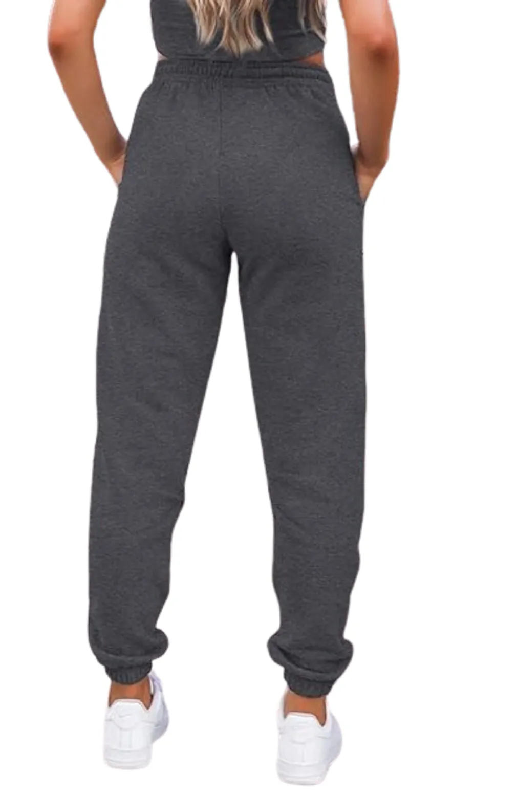 2 X Ladies Tracksuit Bottoms Womens Joggers Trousers Jogging Gym Pants Lounge Wear Fleece Sports Jog Pants S-XXL