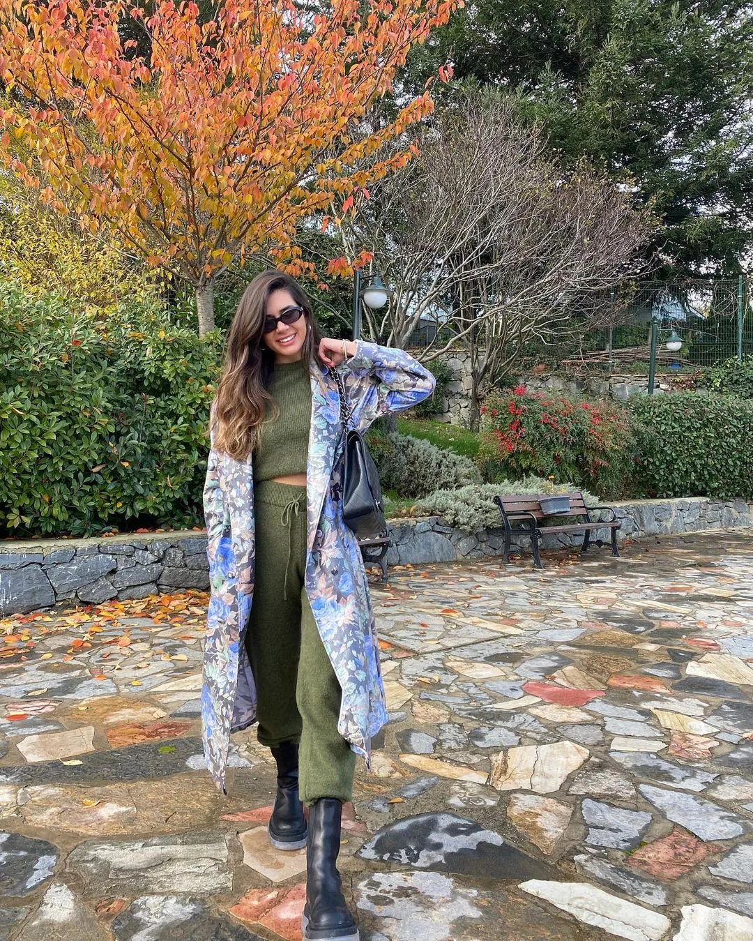 Bingo Blue Trench Raincoat