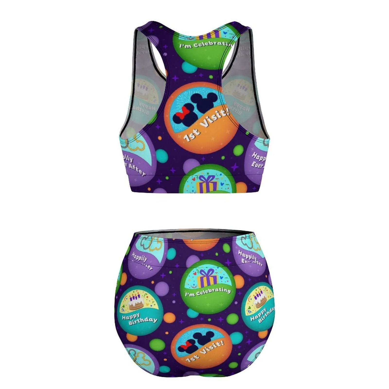 Button Collector Women's Bikini Swimsuit