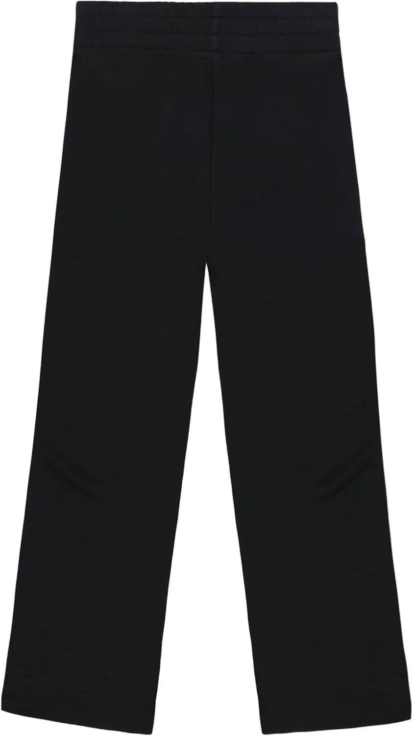 Calvin Klein Girls' Soft Fleece Logo Sweatpants, Comfortable Fit and Elastic Waistband