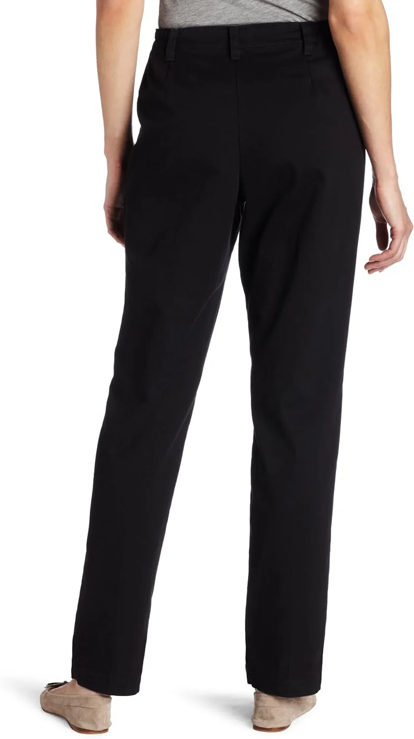 Lee Women's Relaxed-Fit Pleated Pant
