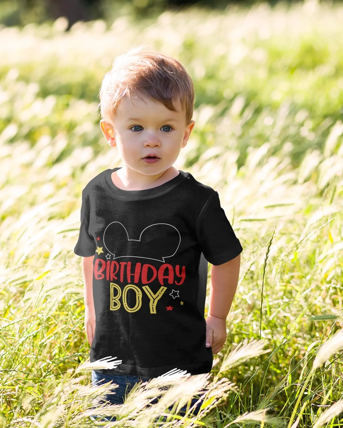 Luke and Lulu 2nd Birthday Shirt Boy - Mouse Themed Short Sleeve Birthday Boy Shirt 2 - Premium 2nd Outfit - Two