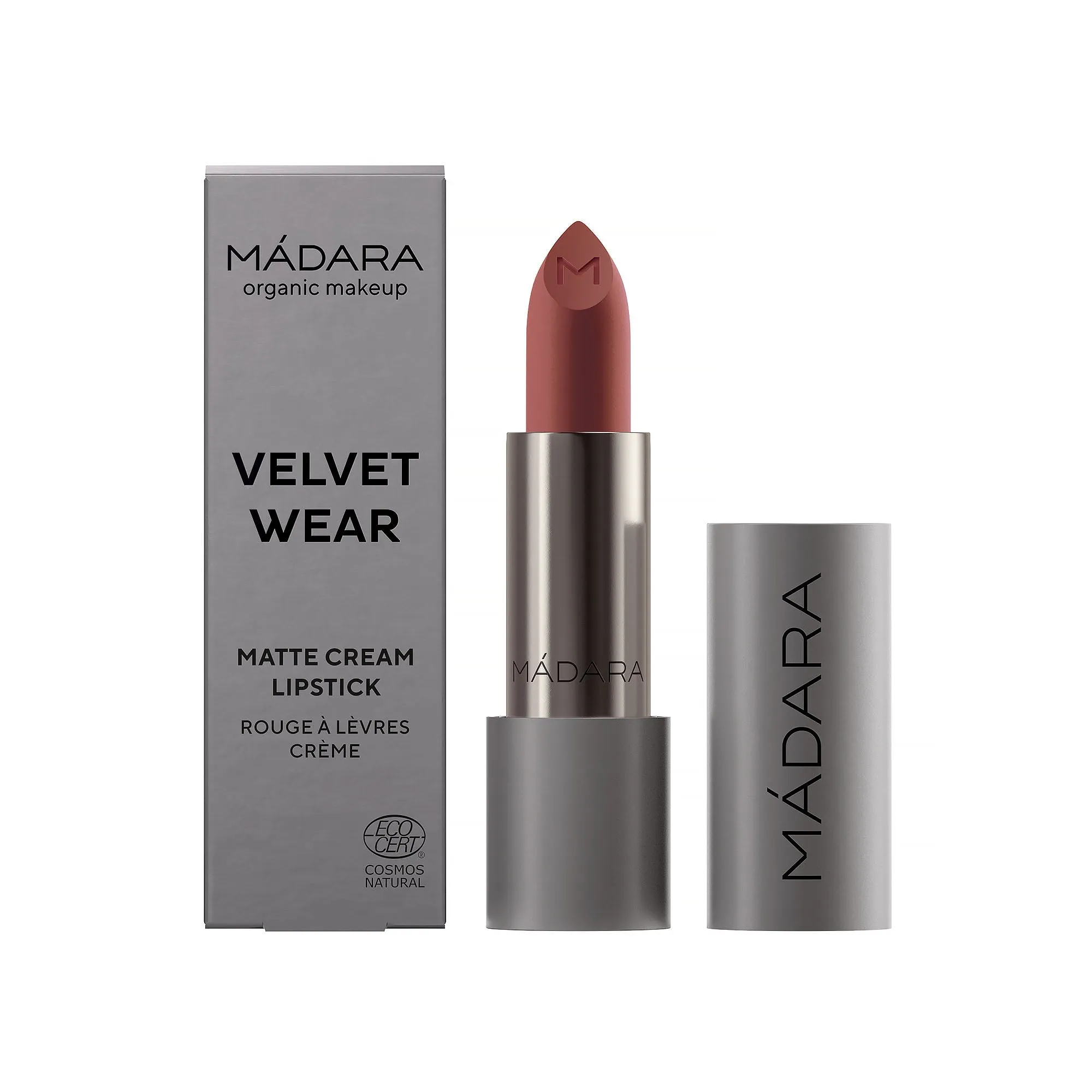 Madara VELVET WEAR Matte Cream Lipstick, #32 WARM NUDE 3.8g