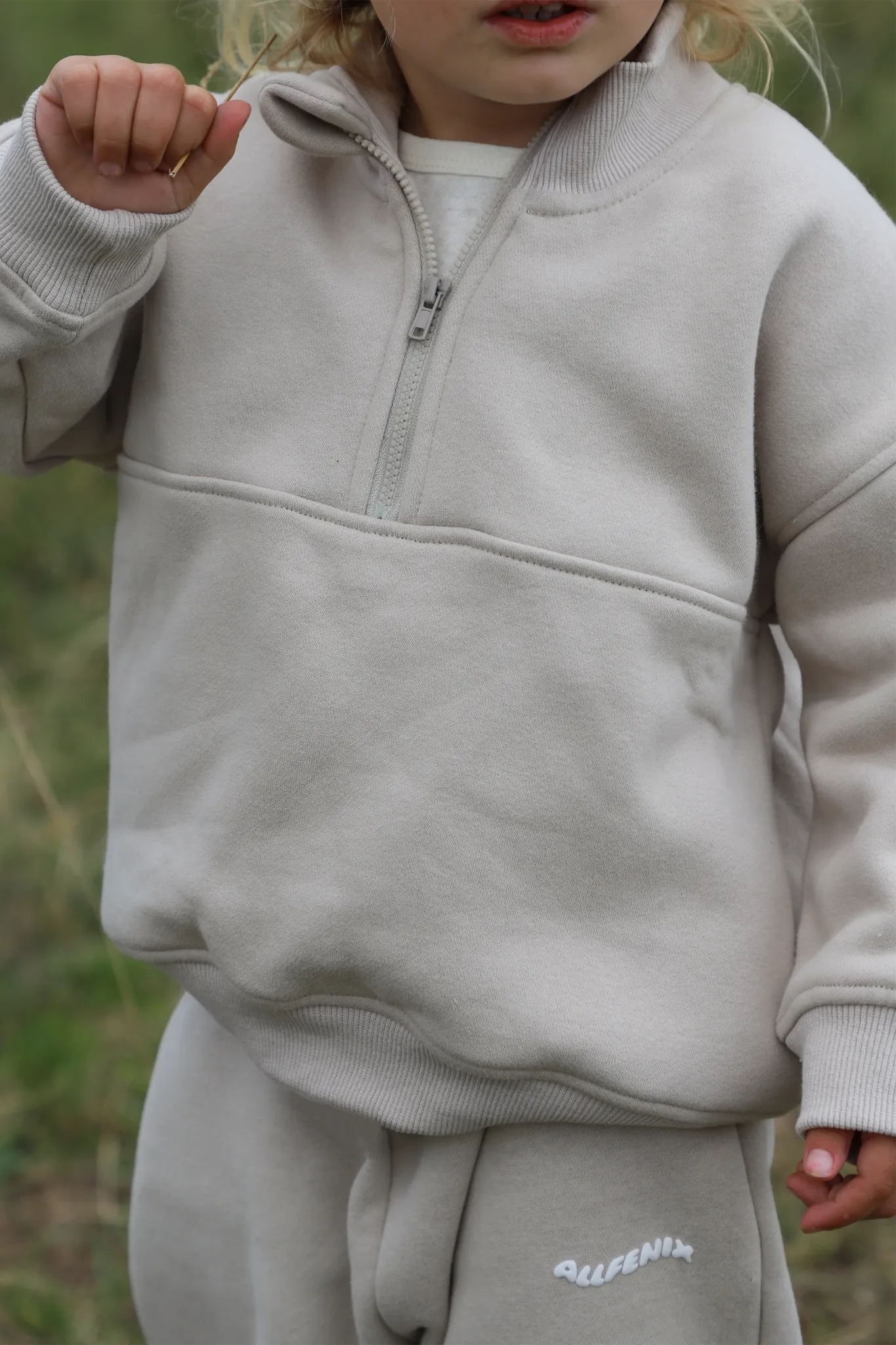 Mini 1/2 Zip Jumper