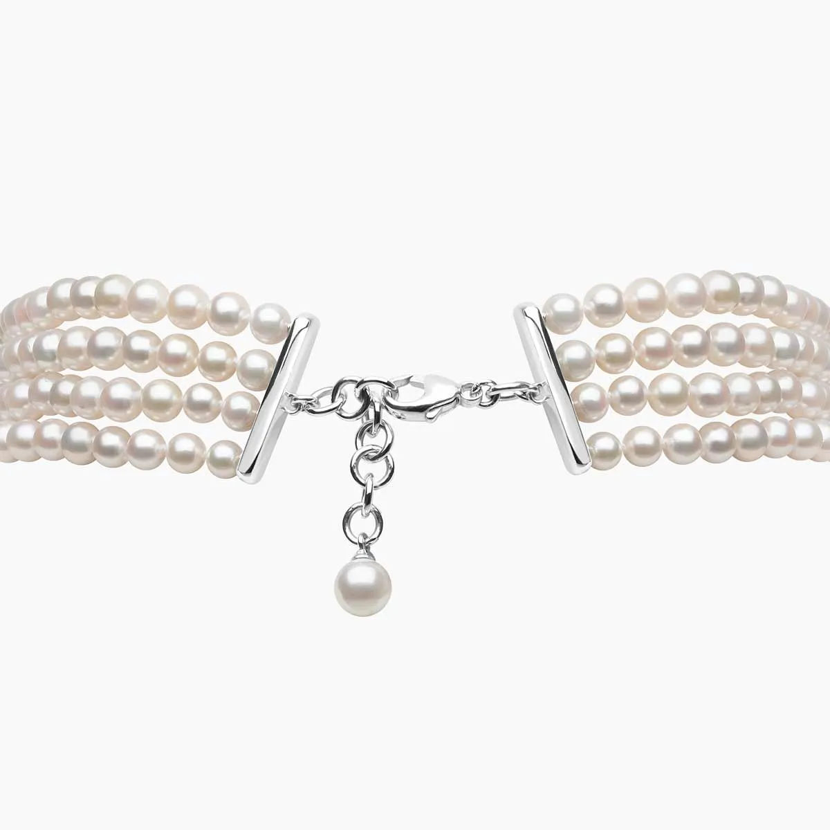 Regency 18K Gold South Sea and Akoya Pearl Diamond Necklace