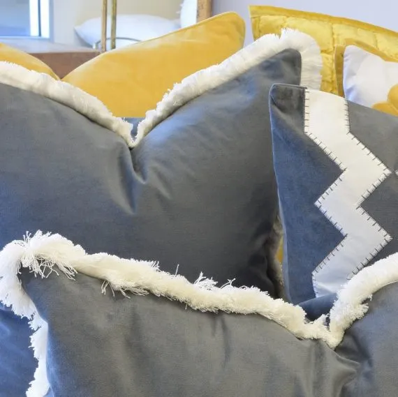 St. Kilda Grey Cover   Feather Insert