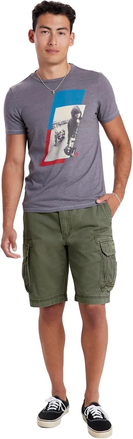 UNIONBAY Men's Survivor Belted Cargo Short-Reg and Big & Tall Sizes